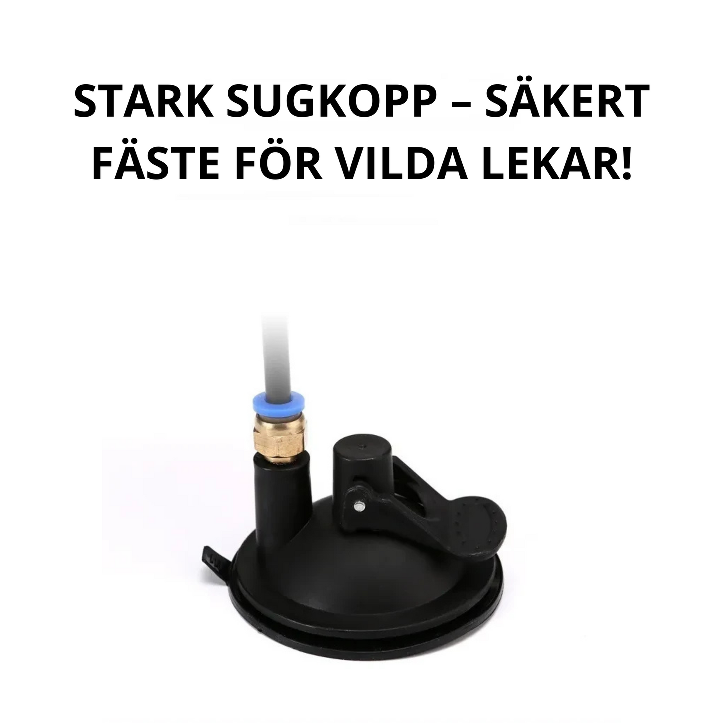 KattJakt – Fjäderstav med Sugkopp